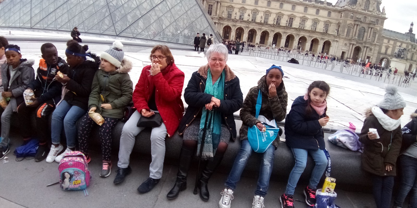 Visite au Louvre - Valenton