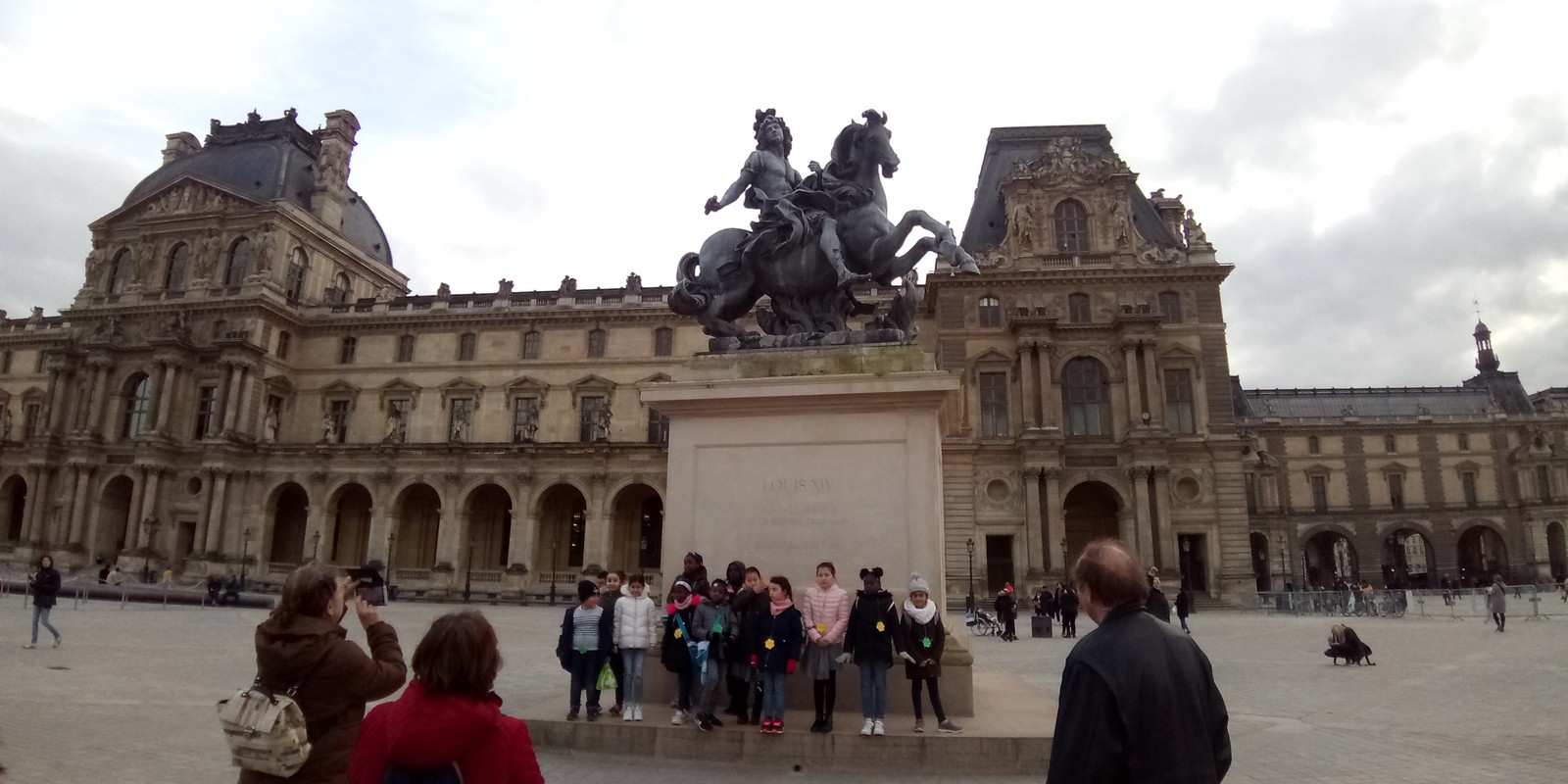 Visite au Louvre - Valenton