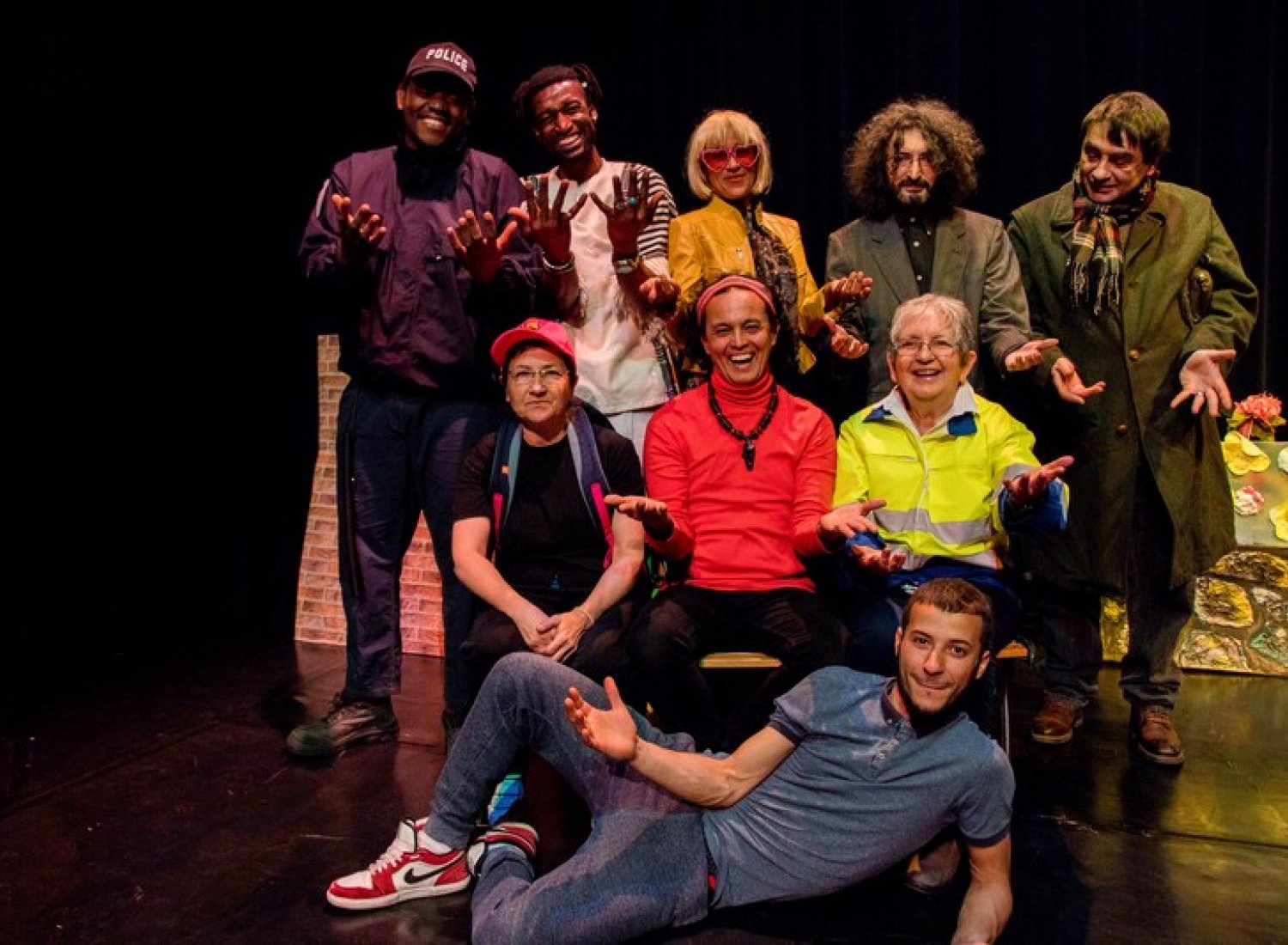 spectacle des Fous d’art solidaires